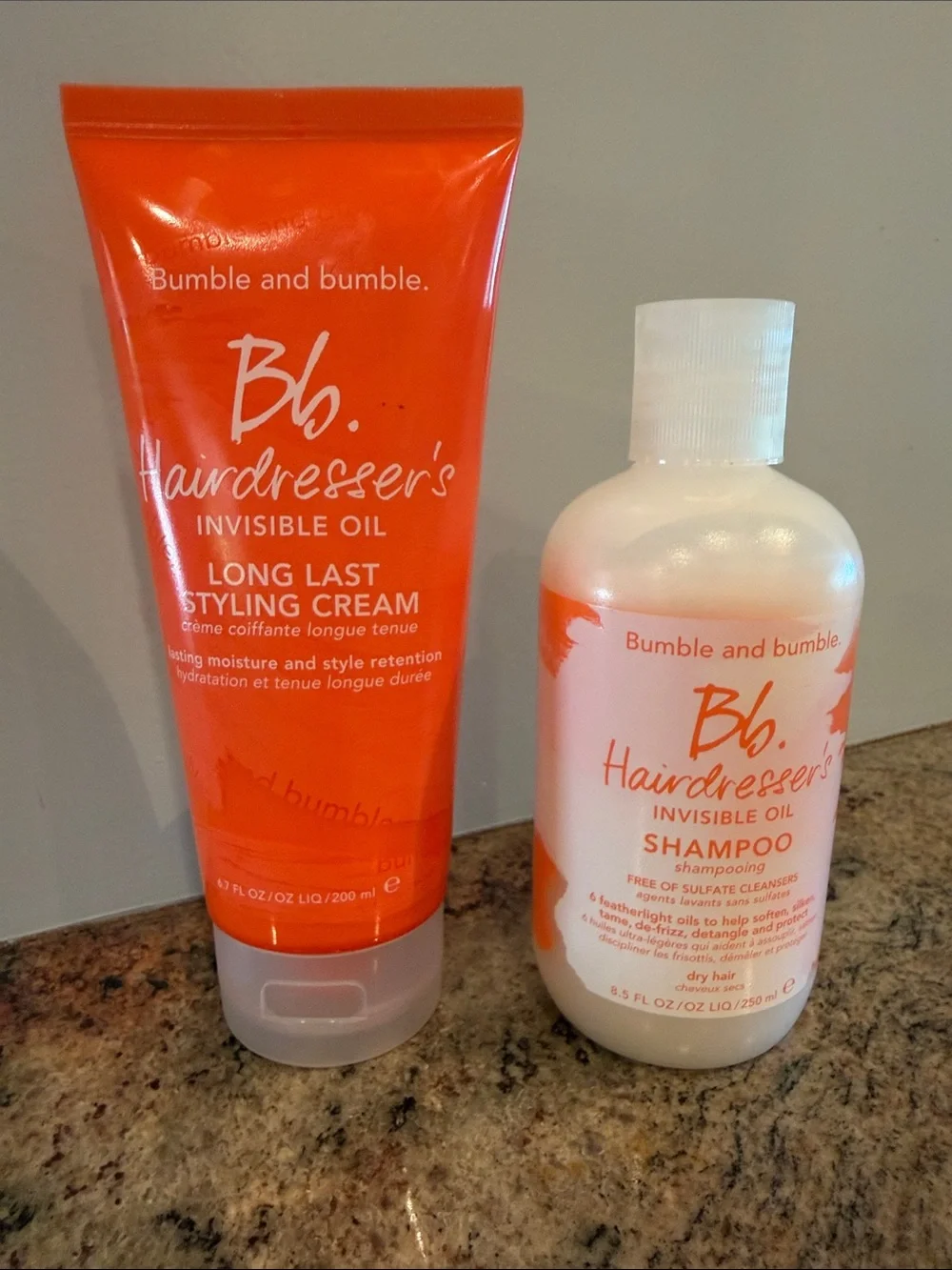 Bumble & Bumble Invisible Oil Hair Bundle New